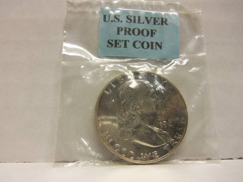 1961 US Silver Proof Liberty Half Dollar