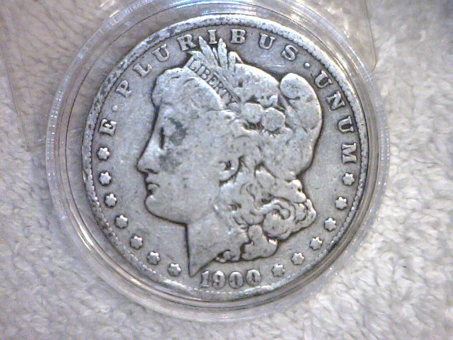 lot 11 image: 1900 O  Morgan Silver Dollar