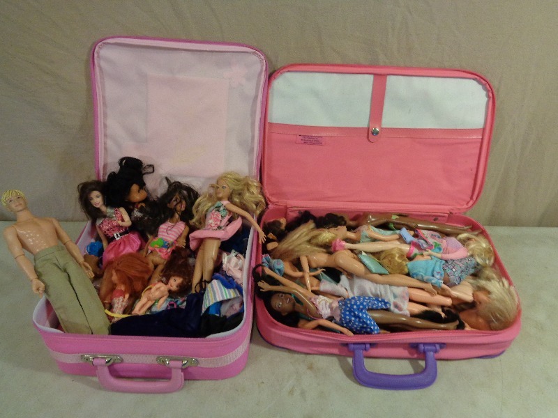lot 84 image: Barbies and Accessories