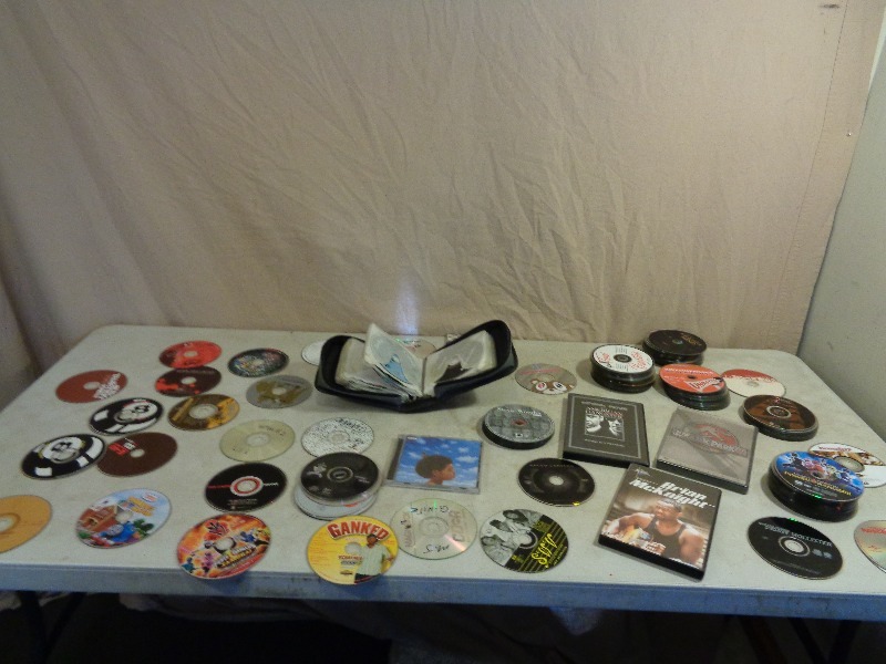 lot 99 image: CDs and DVDs