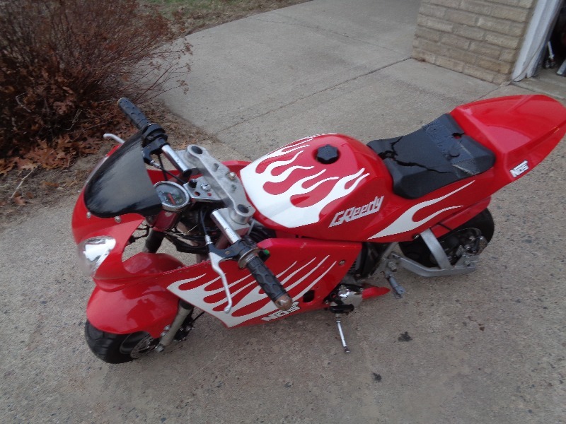 gas powered mini crotch rocket