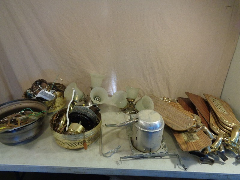 lot 151 image: 3 Ceiling Fans and More