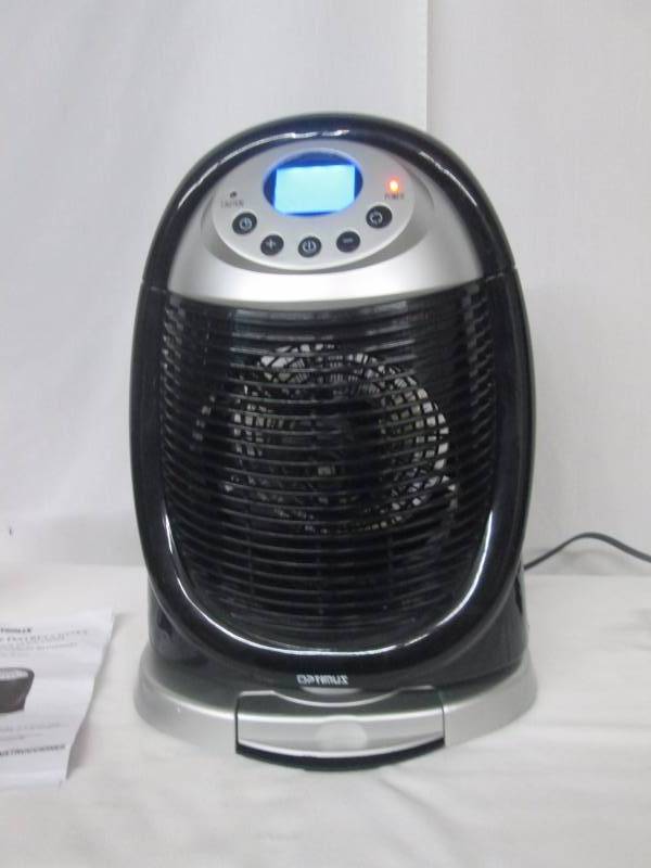 lot 58 image: Optimus 1500-Watt Digital Oscillating Fan Heater
