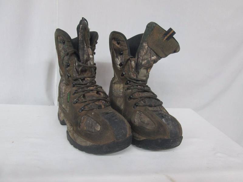 lot 79 image: Itasca Mens Zenith Realtree Camo Insulated Waterproof Boot