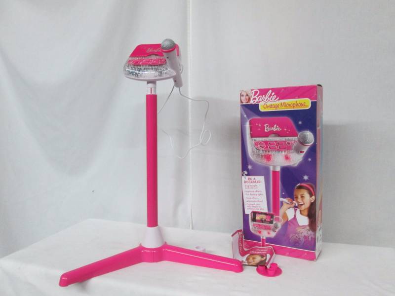 lot 77 image: Barbie APP-tastic Microphone with Stand
