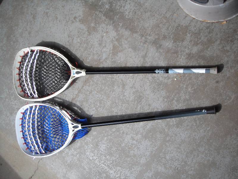 lot 37 image: 2-Lacrosse Goalie Sticks