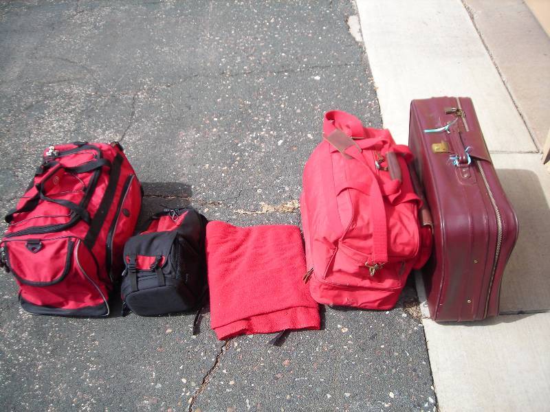 lot 50 image: Lot Of Luggage, Duffel Bags, Back Pack