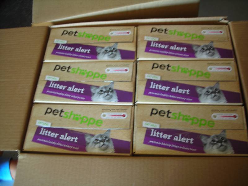 lot 91 image: NEW Case Of Cat Litter (6-Boxes 2-Lbs Each)