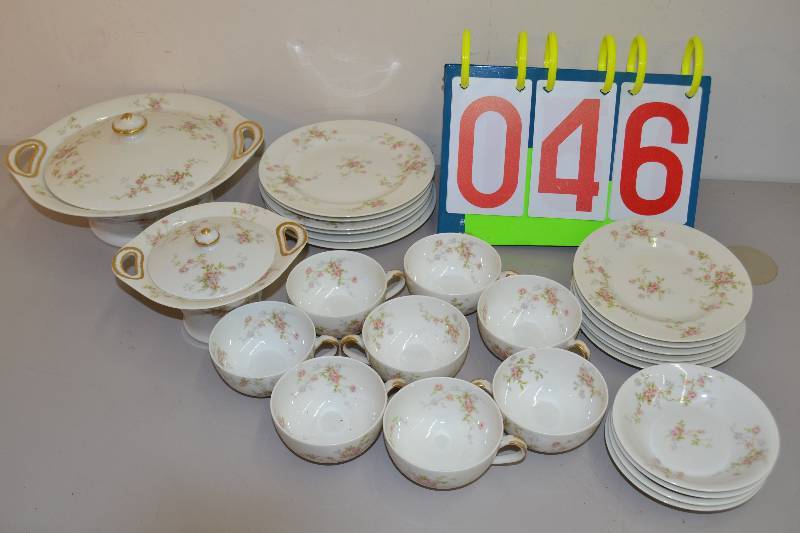 French Dish Set Lot