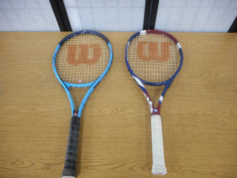 lot 23 image: (2) TENNIS RACKETS