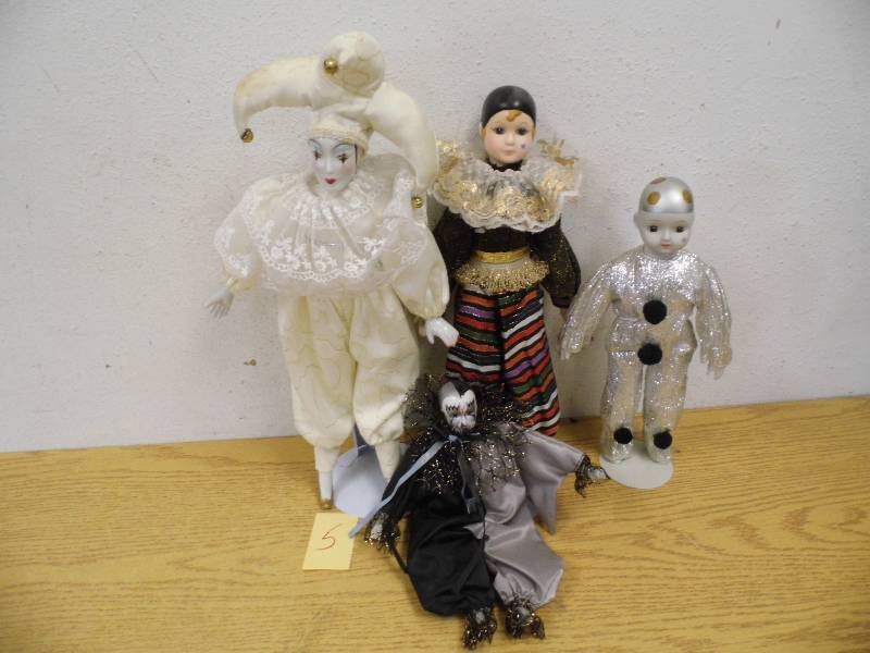 Harlequin Type Dolls