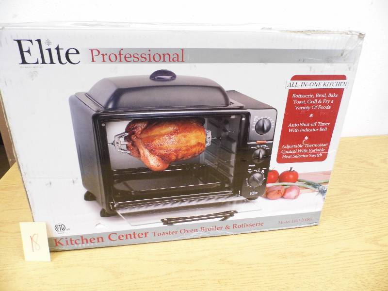 Elite Professional Toaster Oven