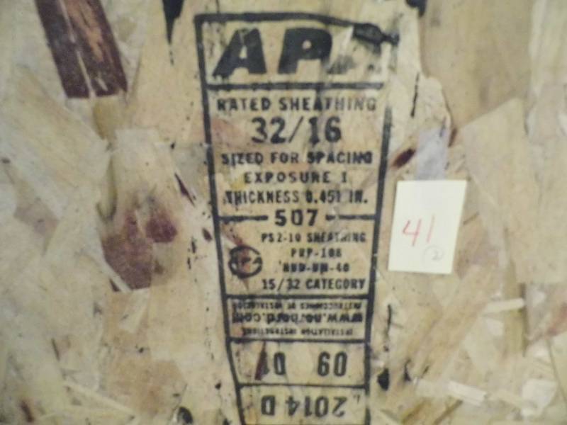 2 - 4 x 8 Sheathing