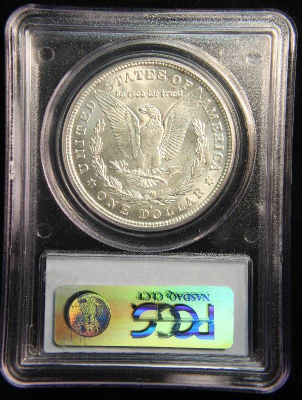 1921-S MORGAN SILVER DOLLAR MS63 PCGS CERTIFIED