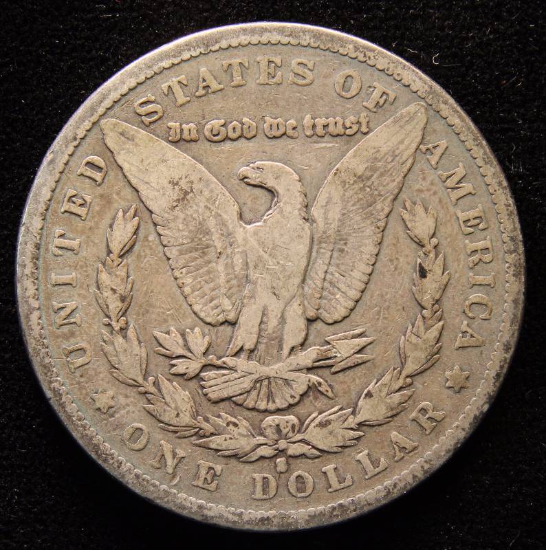 1879-S MORGAN SILVER DOLLAR