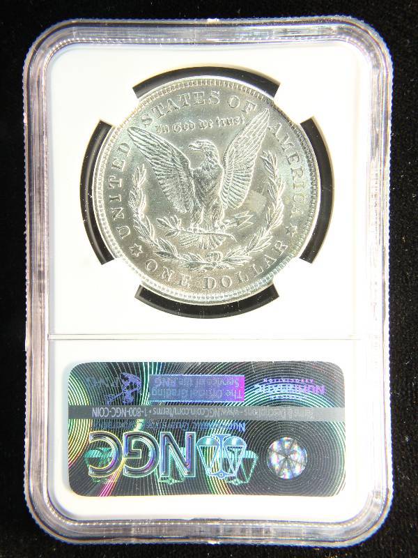 1921 MORGAN SILVER DOLLAR NGC MS62 CERTIFIED