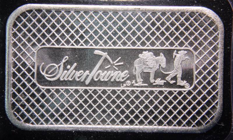 1 TROY OZ. .999 FINE SILVER BAR PROSPECTOR SEALED