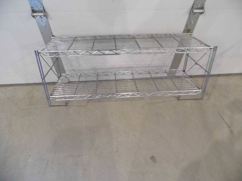 lot 54 image: Hanging Metal Shelf