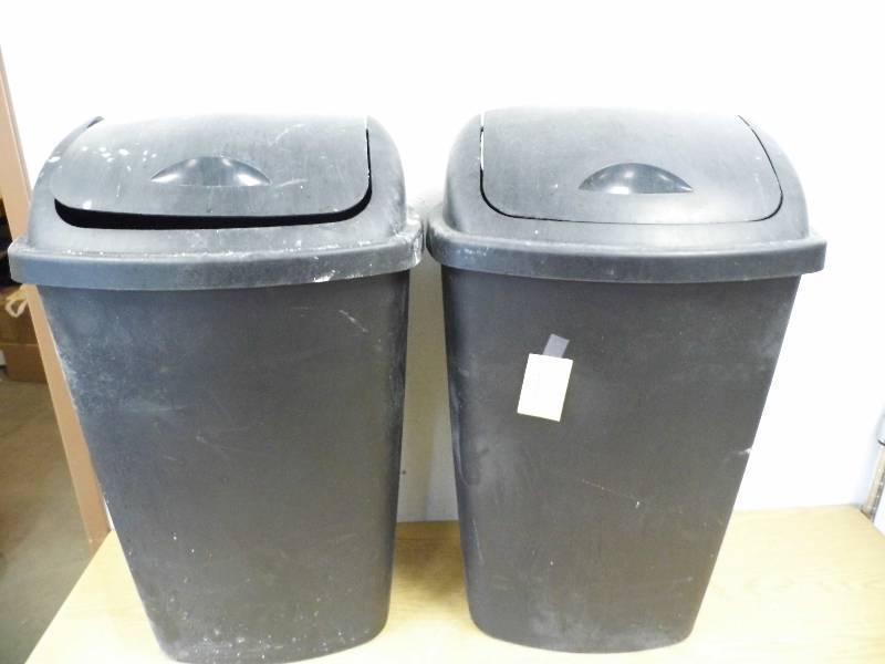 lot 72 image: 2 Kitchen Garbage Cans