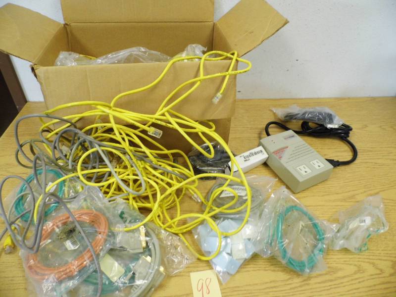 lot 98 image: Computer Cords - LAN