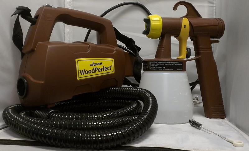 lot 55 image: Wagner WoodPerfect HVLP Stain Sprayer Model #2343710