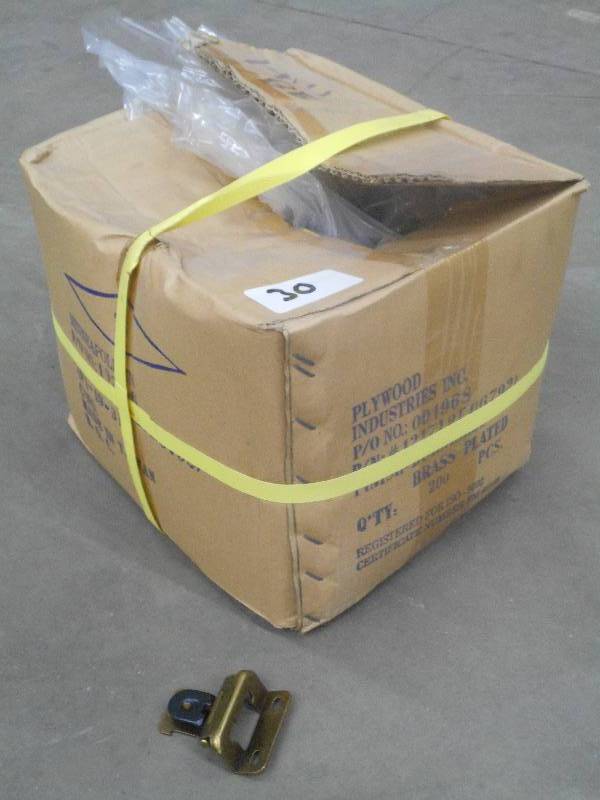 lot 30 image: Box Of Approx (200) Burnished Cabin...