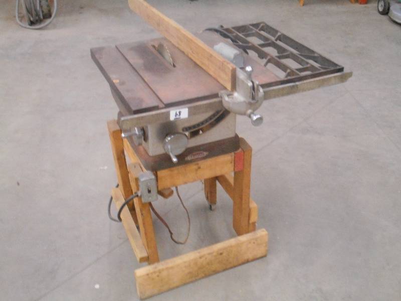 Craftsman Cast Iron Table Saw With Loretto Equipment 286 KBID