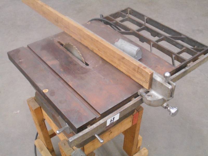 Craftsman Cast Iron Table Saw With Loretto Equipment 286 KBID
