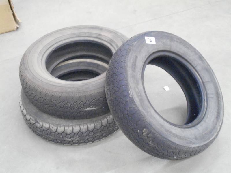 lot 72 image: (3) Goodyear P1957514 Tires, Used...