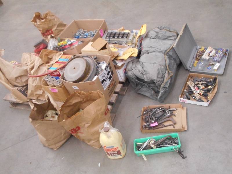 lot 76 image: Pallet Lot Assorted Alen Wrenches,...