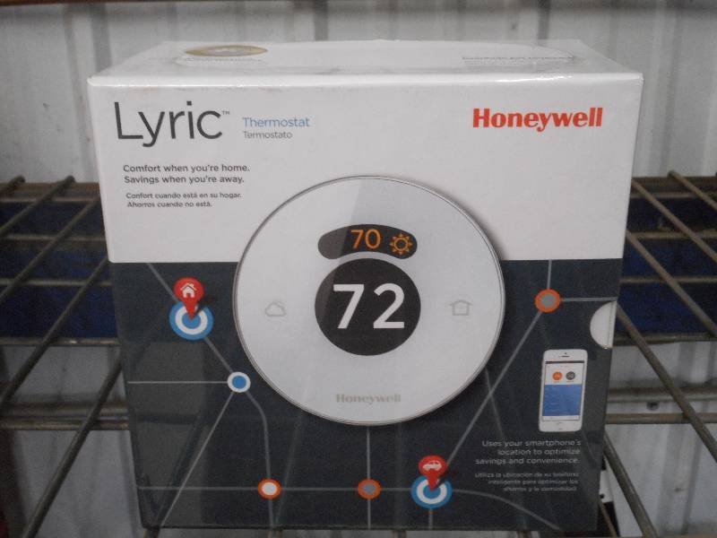 lot 82 image: New Honeywell Lyric Smart Thermosta...