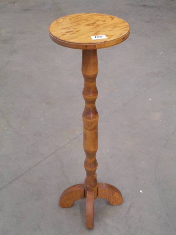 lot 100 image: Nice Handmade 12x48 Wood Plant St...