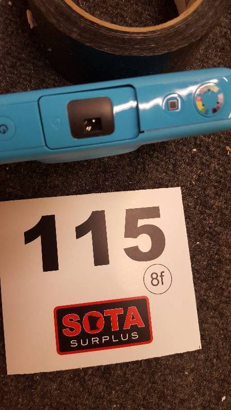 lot 115 image: Polaroid Snap 10MP Instant Digital Camera  Blue