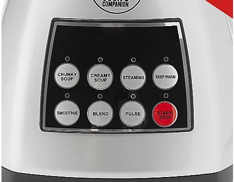 lot 152 image: Cooks Companion 300W  800W 57 oz Multi-Purpose Blender w Heating Element  Blue
