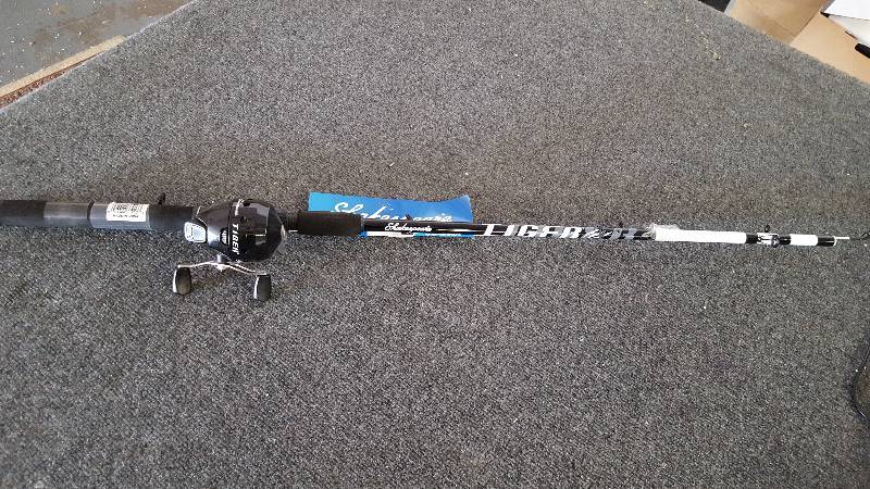 SHAKESPEARE TIGER WMTSP 70 2M 7'0” 2-piece Spinning Fishing Rod & Reel  $39.99 - PicClick
