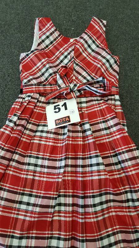 lot 51 image: Jona Michelle Girls Dress SZ 12