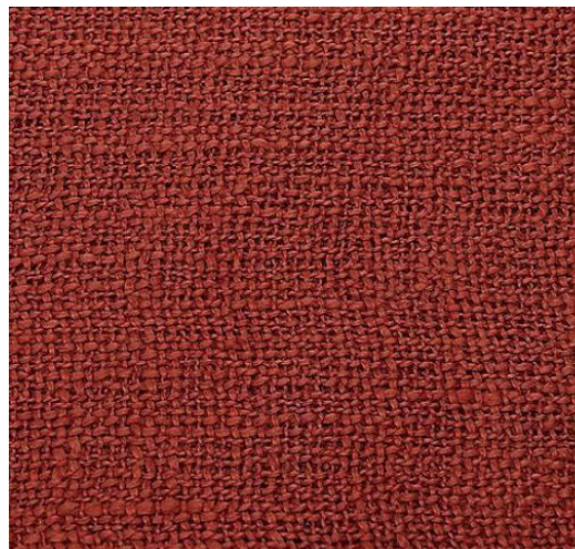 lot 124 image: Cozelle Valeria 60 x 50 Fringe Throw  RUST