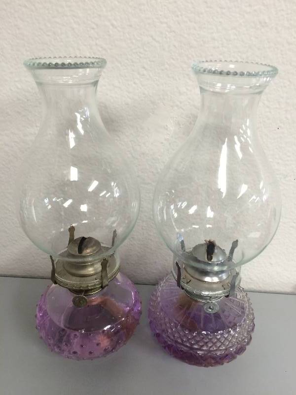 lot 15 image: Lamplight Farms Oil Lamps