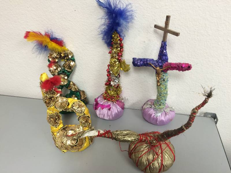lot 41 image: Mexican Folk Art Crafts Two