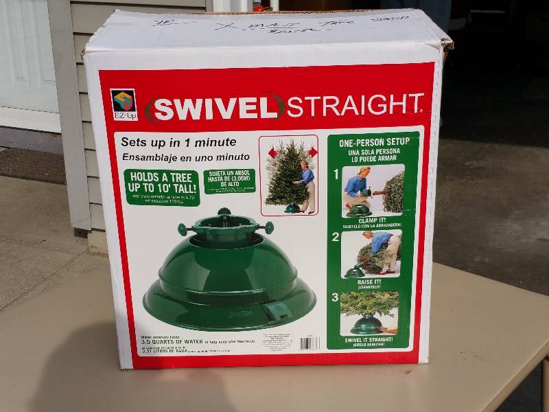 lot 106 image: Swivel Straight Christmas Tree Stand