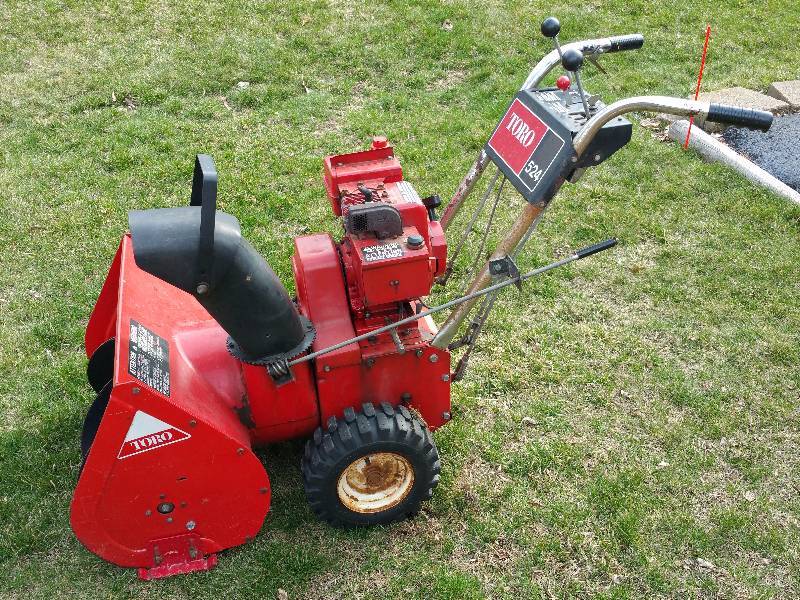 Toro 525 Snow Blower Eden Prairie Moving Sale KBID