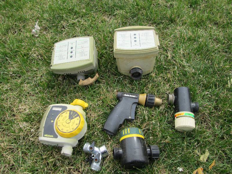lot 68 image: Hose Watering Timers, Sprayer, Etc.