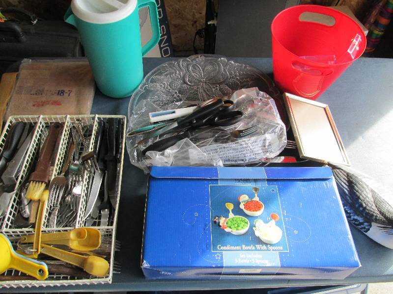 lot 111 image: Flatware, Serving Items, Etc.