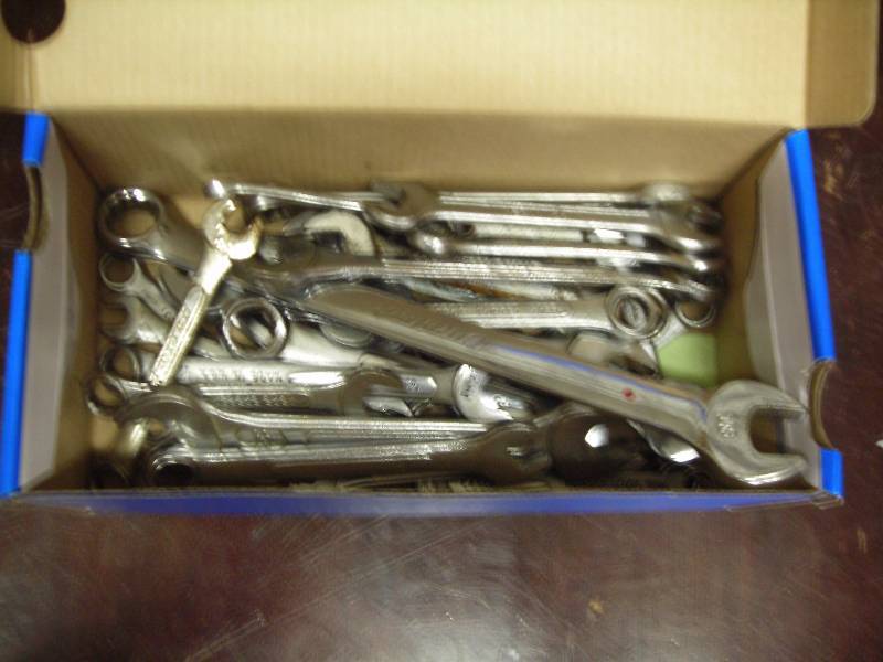 Box Lot Of Metric Open & Box Wrench