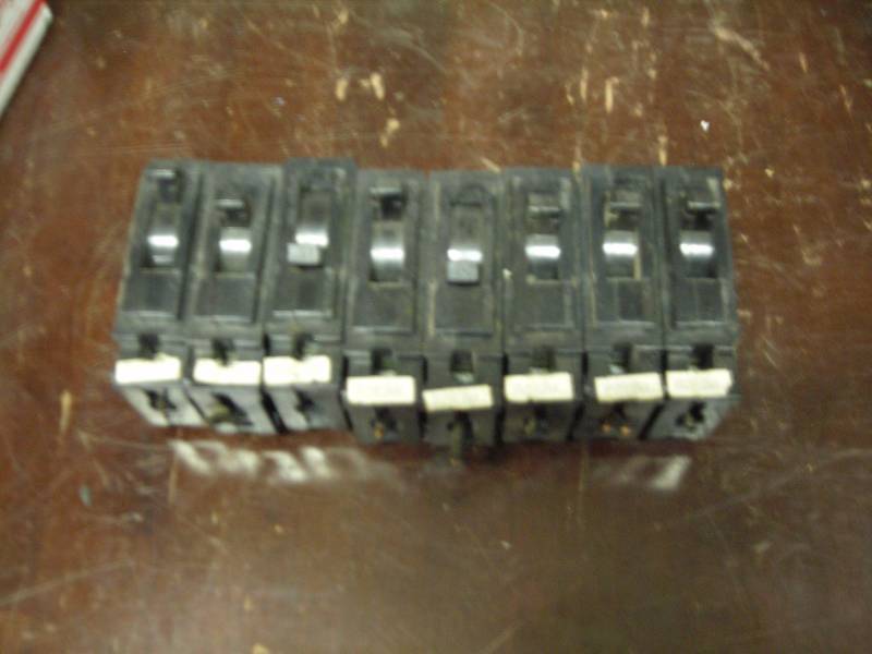 Box Lot Of General Breakers  15, 20 Amp