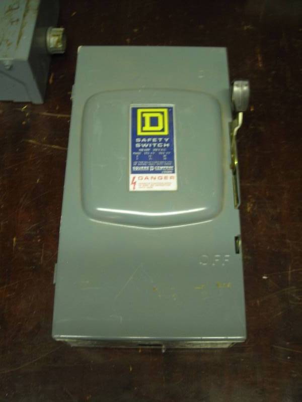 Square D Disconnect Box