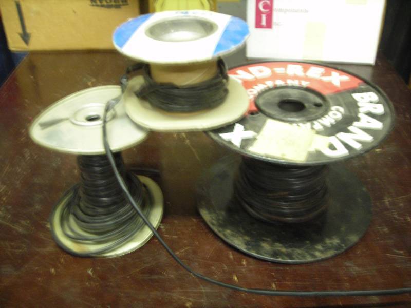 3 Partial Rolls Of Shrink Tube