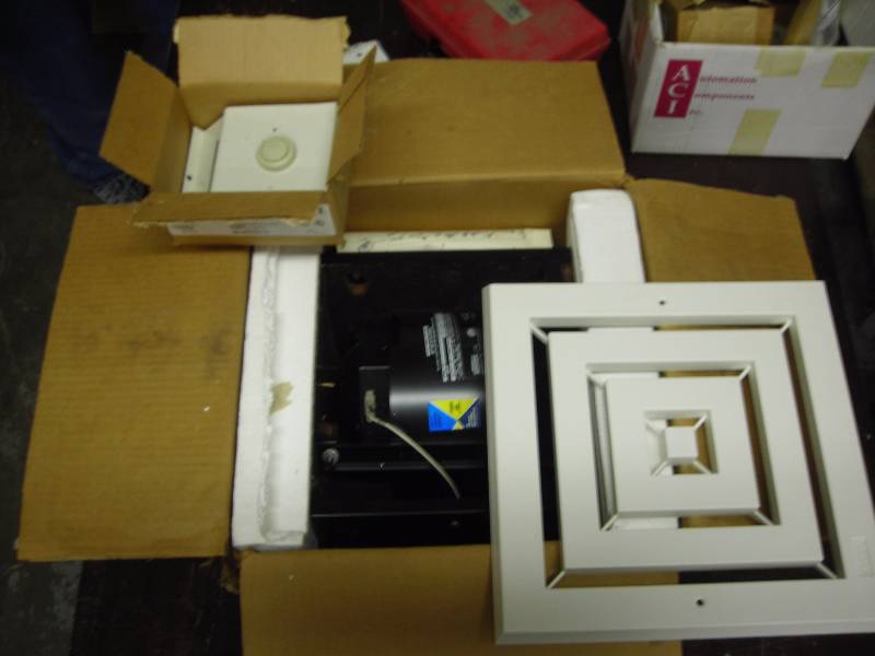 Exhaust Fan With Bezel & Switch