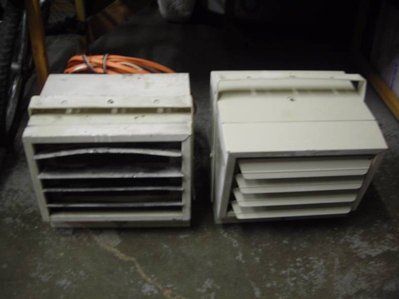 2 Electric Box Heaters