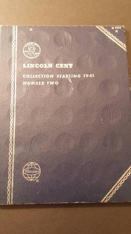Lincoln Cents 1941-1975 Lincoln Memorial and Wheat